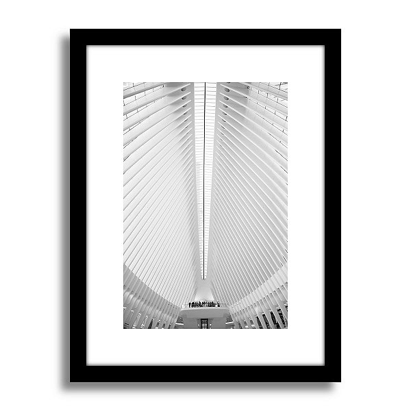 Quadro Decorativo World Trade Path Station Sala Mais Barato