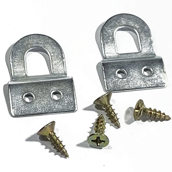 Pendurador De Quadros Alheta N2 Com Parafusos 20 Unid.