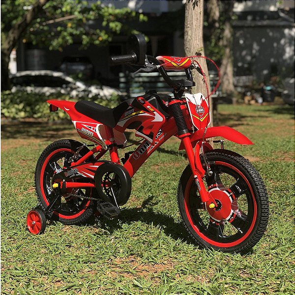 Bike Cross Bicicleta Infantil Aro 16 4 A 8 Anos Menino