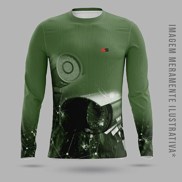 CAMISA MANGA LONGA TELECOM - MOD 12