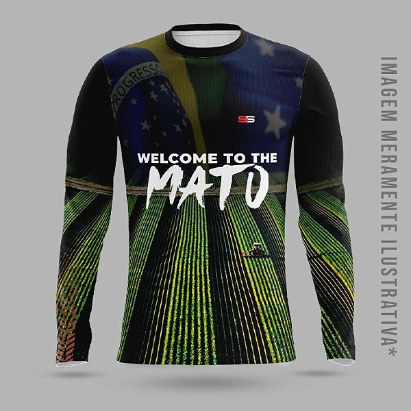 Camisa térmica dry fit com proteção UV 50+ manga longa Agro- MOD 07