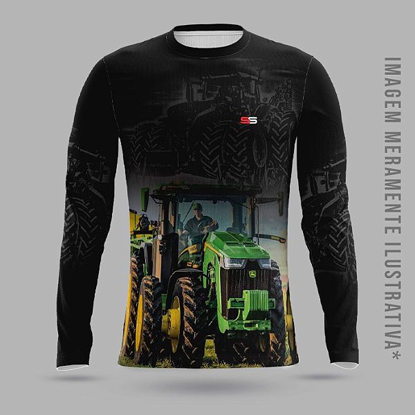 Camisa térmica dry fit com proteção UV 50+ manga longa Agro- MOD 03