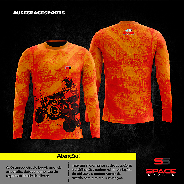 Camisa térmica dry fit com proteção UV 50+ manga longa Turismo - MOD 05