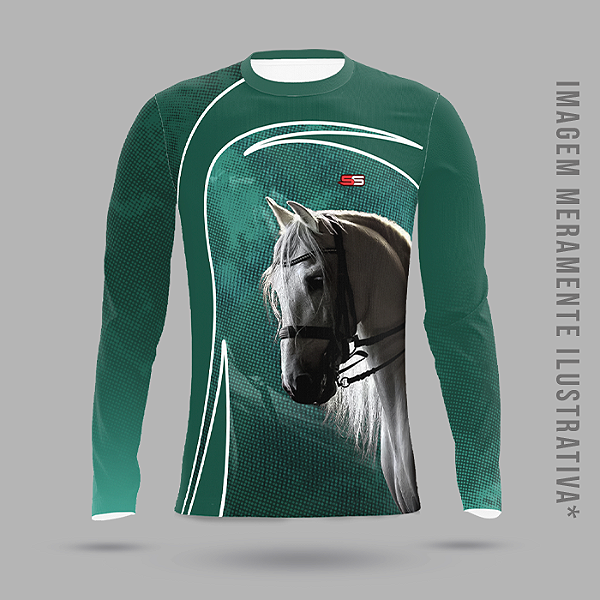 Camisa dry fit com proteção UV50+ manga longa Haras - MOD 05