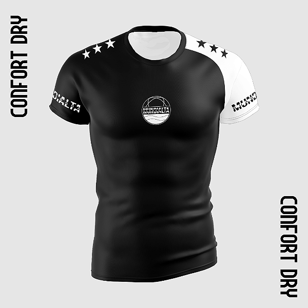 Camisa Manga Curta Dry Fit Proteção UV50+ CONFORT DRY - MUNDIALTA