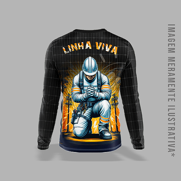 LINHA VIVA-CAMISA MANGA LONGA -UV50+
