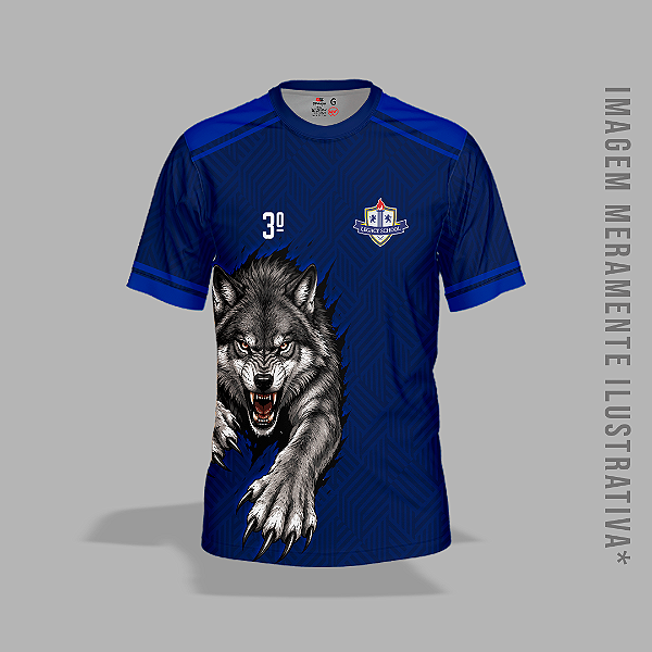 Camisa Interclasse Legacy ALCANTARA - 3º ANO B - TARDE