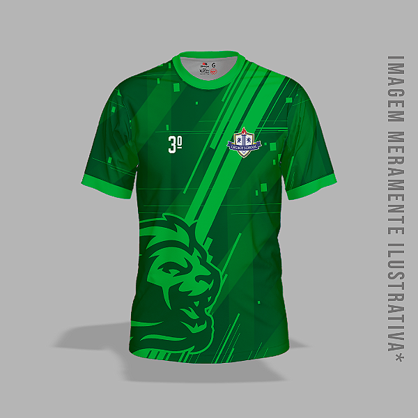 Camisa Interclasse Legacy R. OCEÂNICA - 3º ANO
