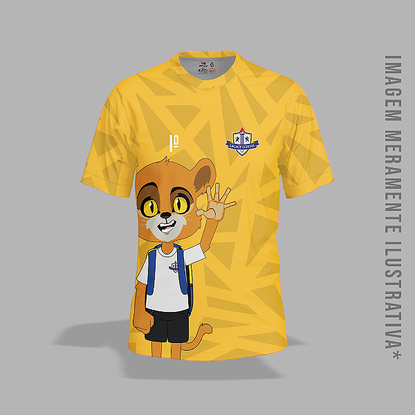 Camisa Interclasse Legacy R. OCEÂNICA - 1º ANO (MATERNAL)