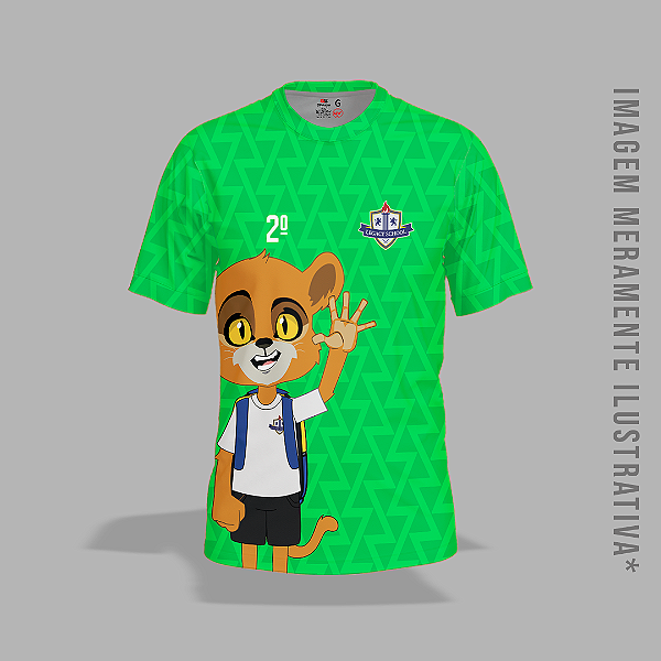Camisa Interclasse Legacy R. OCEÂNICA - 2º ANO (MATERNAL)