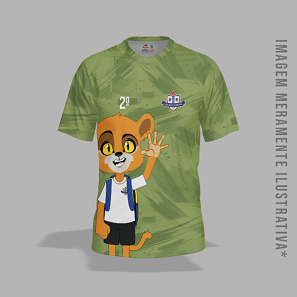 Camisa Interclasse Legacy R. OCEÂNICA - PRÉ 2 (VERDE MUSGO)