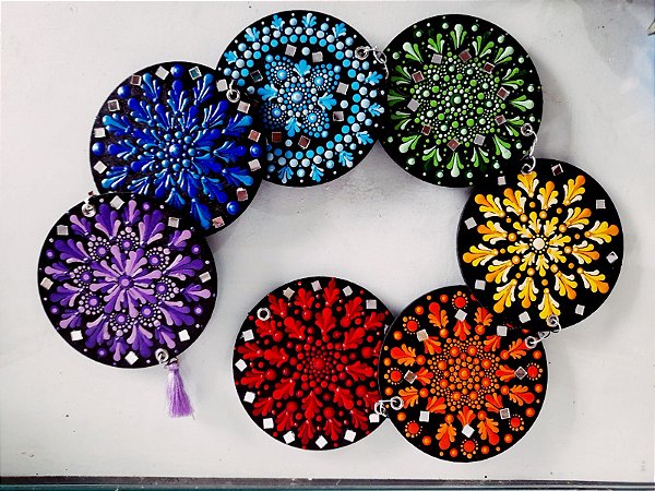 Conjunto mobile arco-íris