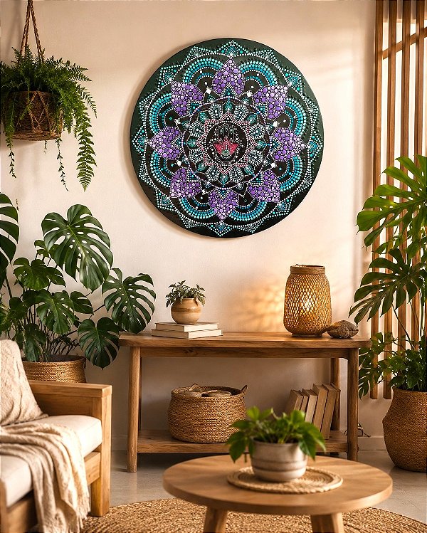 Mandala Mão de Fátima /Hamsá