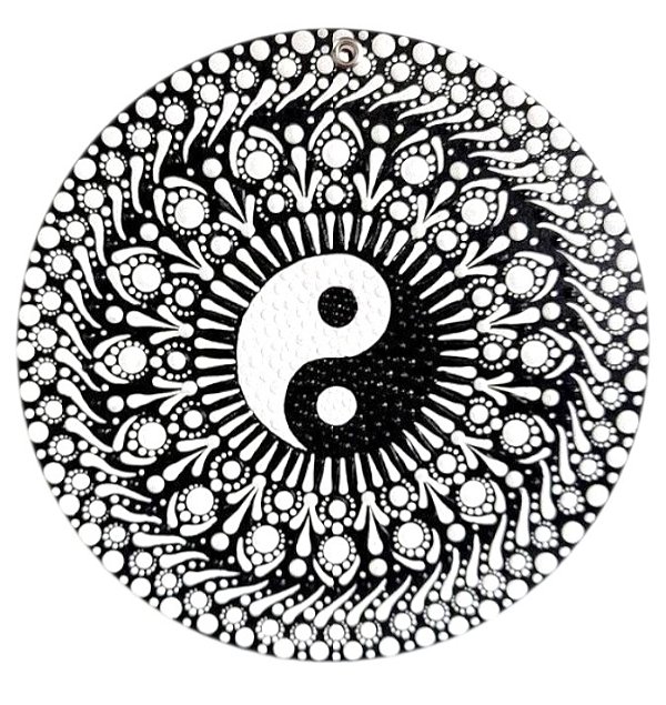 Mandala Yin Yang personalizada