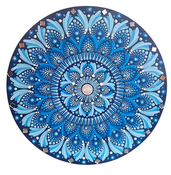 Mandala da Harmonia Azul