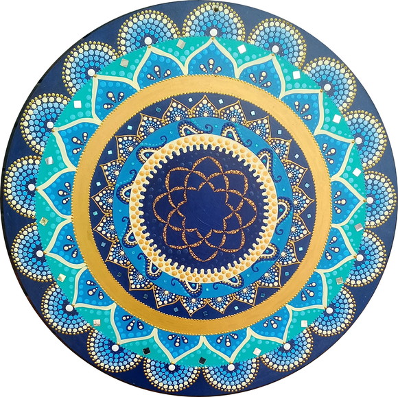 Mandala personalizada "60 cm