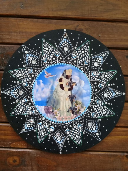 Mandala Oxalá 30cm