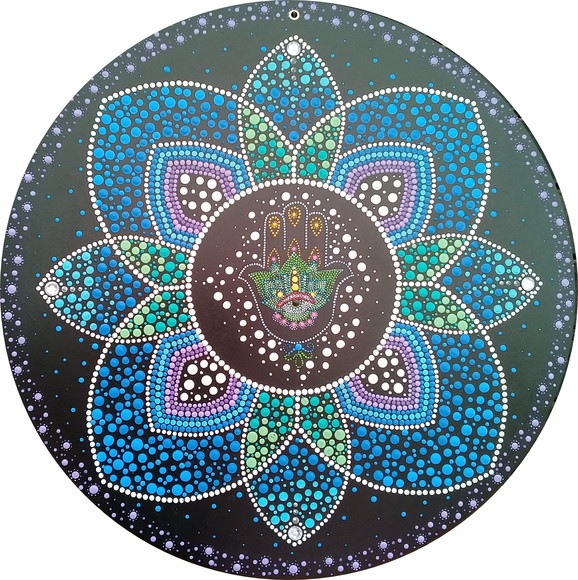 Mandala Mão de Fátima 50cm