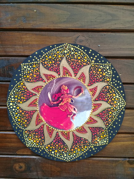 Mandala Iansã 30cm