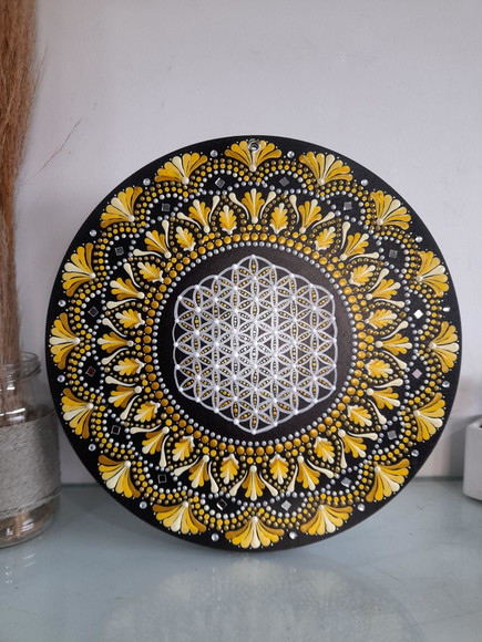 Mandala Flor da Vida 40cm