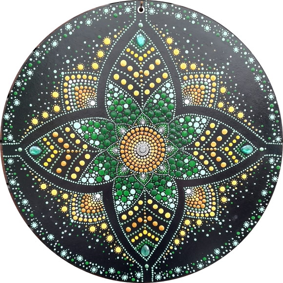 Mandala da saúde e renovação 40cm