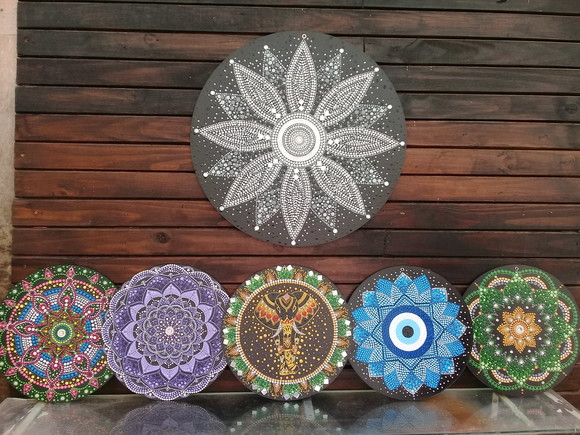 Conjunto 6 Mandalas 50cm, 30cm