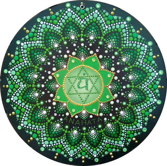 Mandala chakra Anahata 30cm