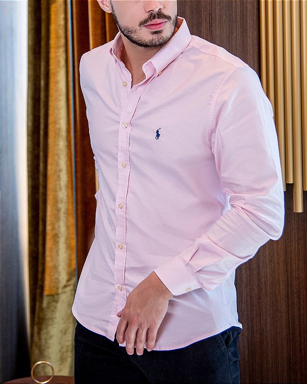 Ralph Lauren - Camisa Social Rosa | Outweb - Outweb - Outlet de Roupas,  Calçados e Acessórios.