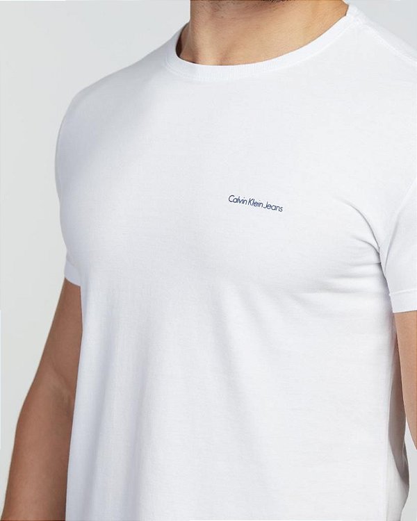 Camiseta Masculina Calvin Klein Branca