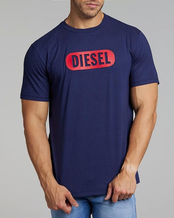 Camiseta Masculina Diesel Marinho - Outweb - Outlet de Roupas, Calçados e  Acessórios.