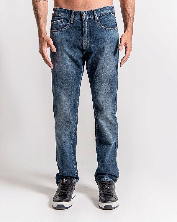 Calça Jeans Replay Waitom Lavagem Média - Sale - Outweb - Outlet de Roupas,  Calçados e Acessórios.