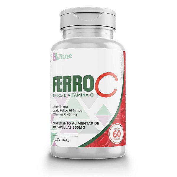 Ferro C - Ferro e Vitamina C - Bvitae