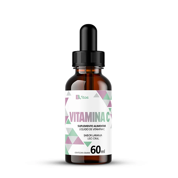 Vitamina C 60ml Sabor Laranja - Bvitae