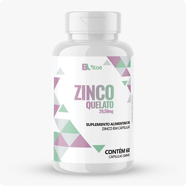 Zinco Quelato 60 cápsulas