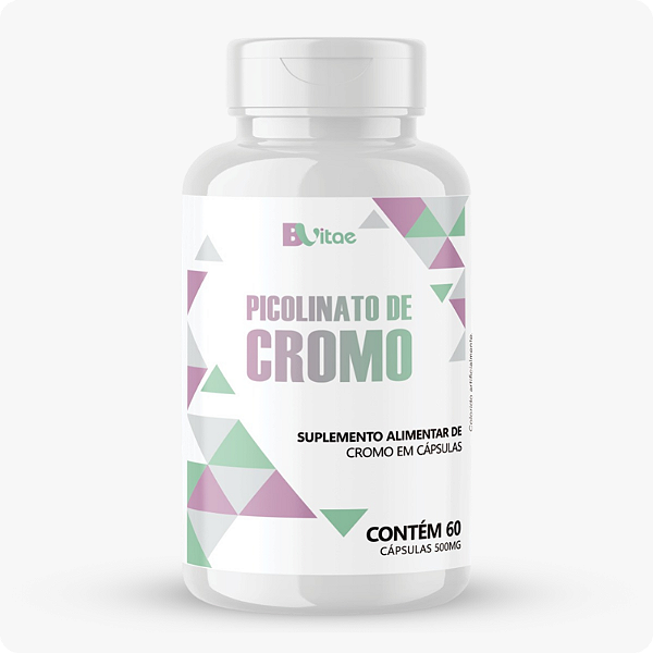 Picolinato de Cromo 60 cápsulas