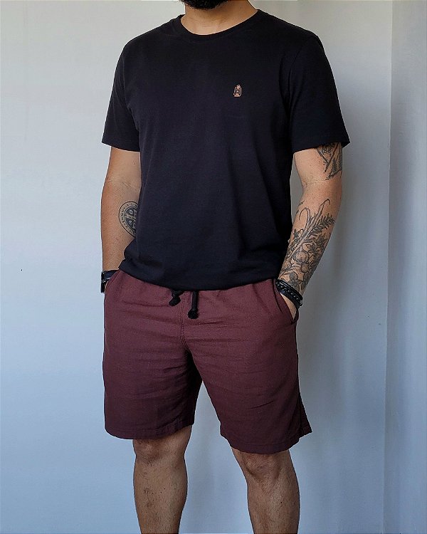 Short Viscolinho Café