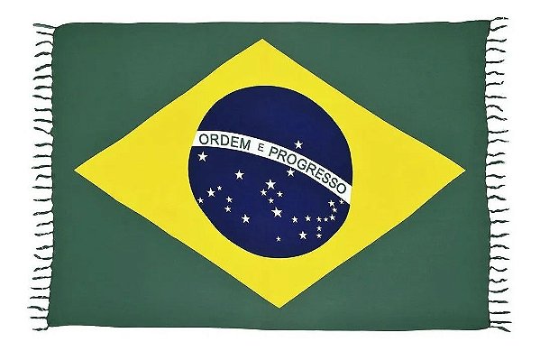 CANGA DE PRAIA BANDEIRA DO BRASIL