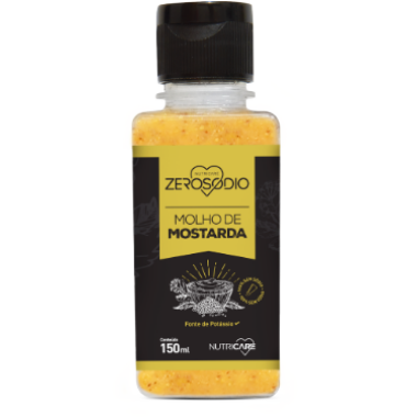 Molho de Mostarda Zero Sódio 150ml
