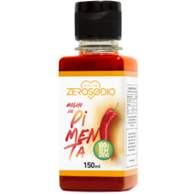 Molho de Pimenta Zero Sódio 150ml