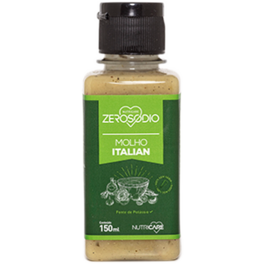 Molho para Salada Italian Zero Sódio 150ml