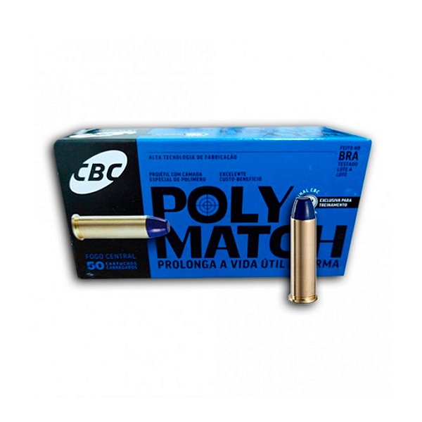 Munição CBC .357 Magnum Polymatch 158gr