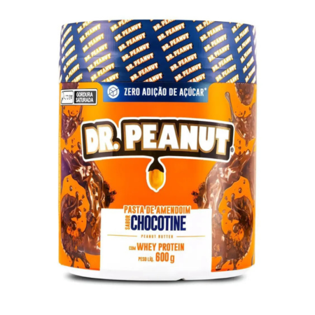 PASTA DE AMENDOIM - 600g - Dr. Peanut