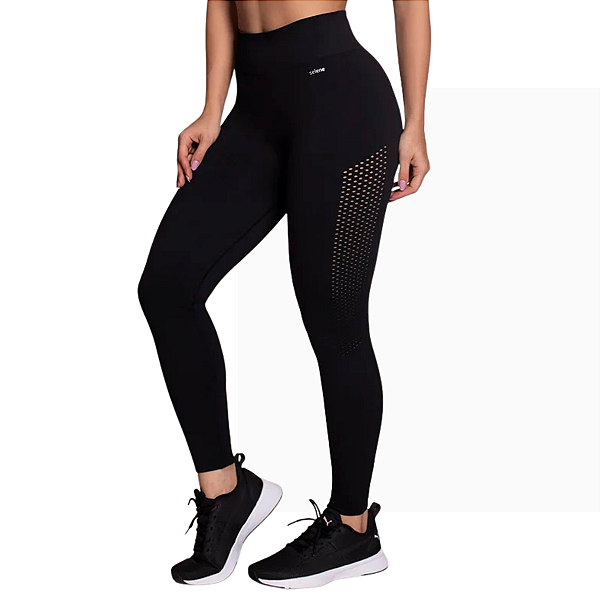 Calça Legging Selene Fitness Academia Zero Transparência
