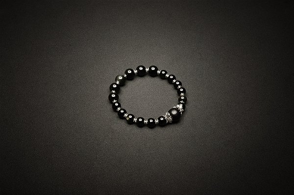 Japamala 18 Contas Lotus Gift OBSIDIANA