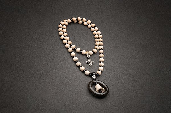 Japamala Zen Minimalism Dorje Duplo e Sino 54 Contas