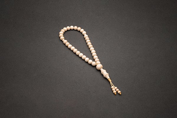 Masbaha Astaghfirullah Madeira de Pessegueiro Clara