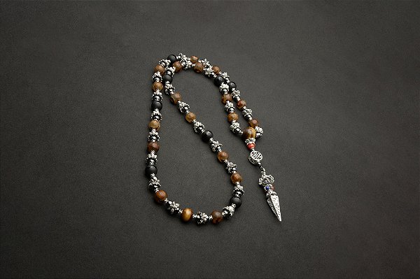 Japamala Blessed Life ONIX & DZI 27 Contas