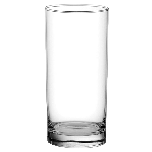 Copo p/ Suco e Água em Vidro Liso Grande - 340 ml