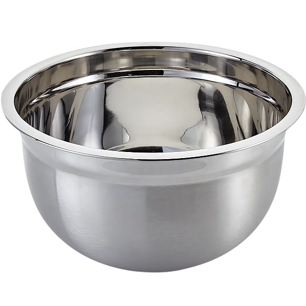 Mixing Bowl Tigela Aço Inoxidável Profissional Grande 26 cm