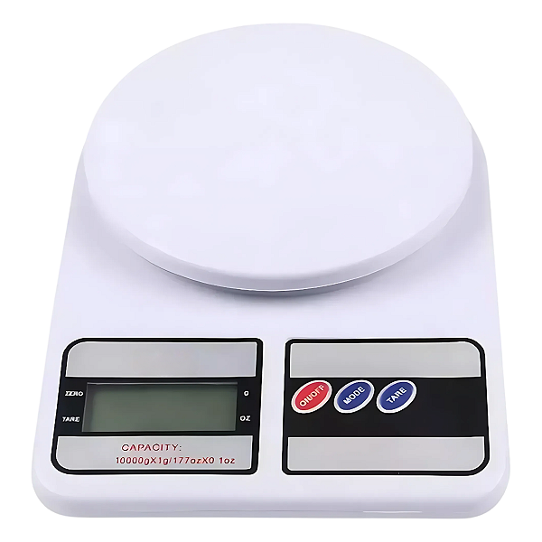 Balança de Cozinha Digital Alta Precisão - Escala em 1g